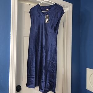 Sleek Navy Chemise for Women